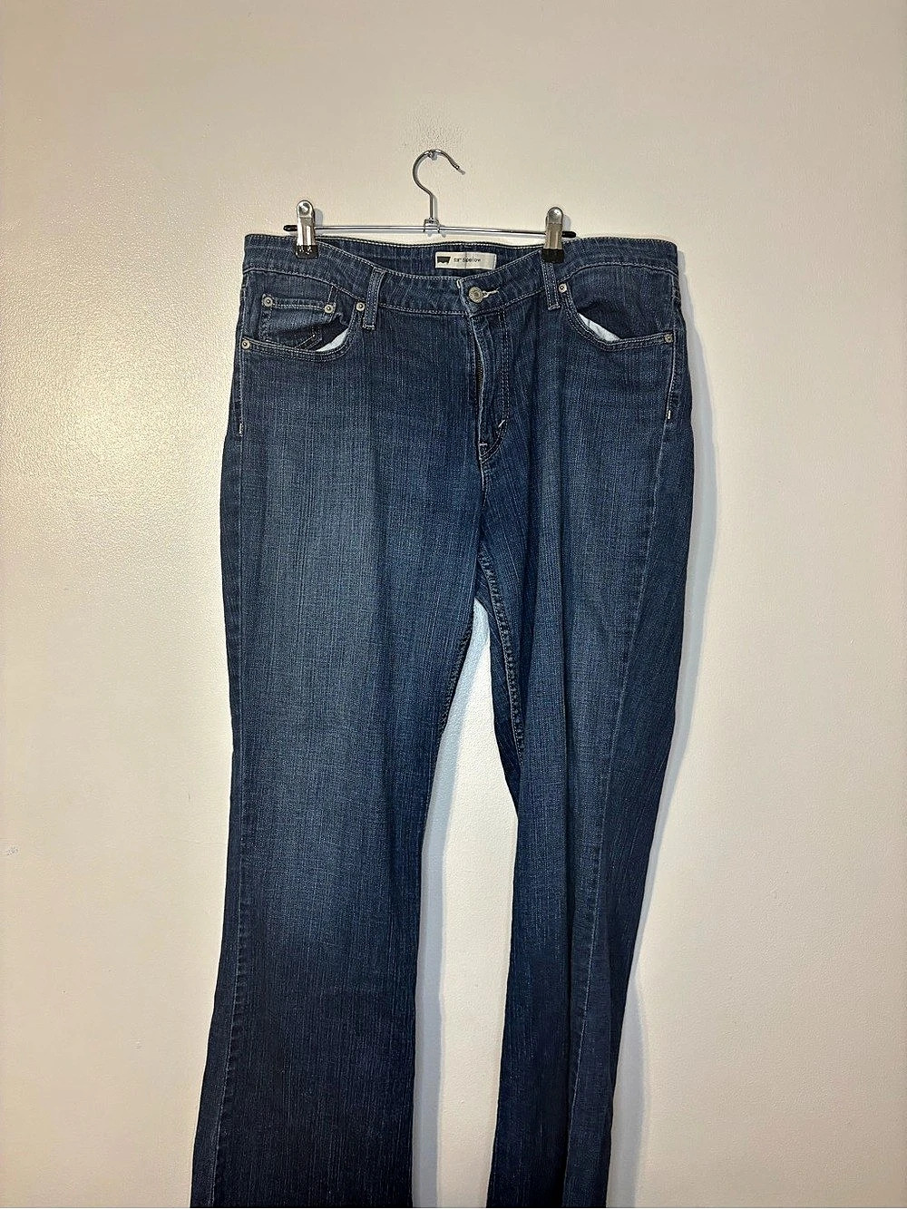 Levi's 518 Superlow Boot Cut Jeans in Blue